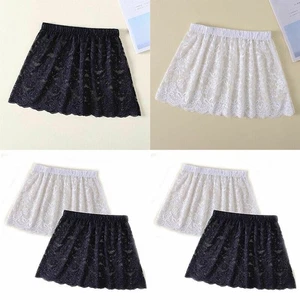 Top Lace Shirt Layering Fake Extender False Layer Women Shirt Hem Underskirt - Picture 1 of 15
