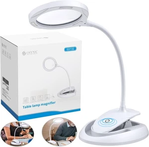 eSynic Magnifying Lamp Popular 5X 10x Magnifying Glass with Light Hand Free E - Picture 1 of 9