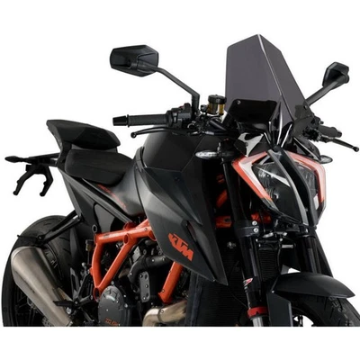 Parabrisas Puig Naked New Gen Tour Dark Smoke para Gas Gas/ Husqvarna/KTM 20461F Foto 1 de 3