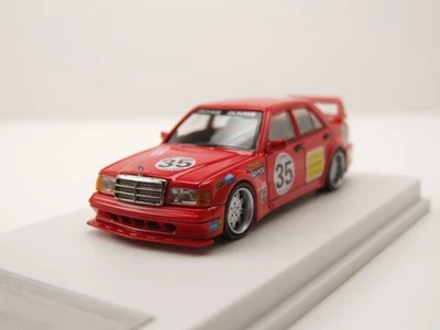 Mercedes 190E 2.5-16 Evo II Rossi Sau #35 Modellino Auto 1:64 Street Weapon - Immagine 1 di 4