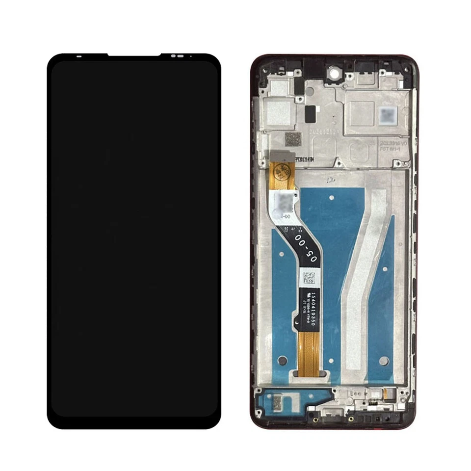 Für Motorola Moto G60 TFT LCD Display Touch Digitizer Baugruppe Ersatz Rahmen