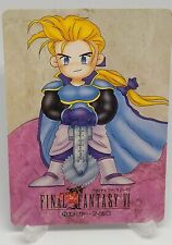 Edgar Final Fantasy 6 Bandai Carddass FF Ⅵ No.25 Japanese made in 1994