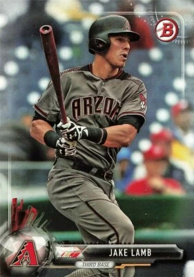 2017 Bowman Baseball #71 Jake Lamb Arizona Diamondbacks - Image 1 of 2