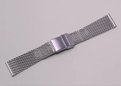 Mesh Strap for BREITLING SUPEROCEAN Bracelet Band Steel Metal Clasp 22mm 24mm