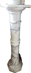 Antique Italian Marble Pedestal - Picture 1 of 1