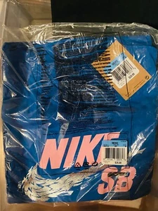 Nike SB x Concepts Camiseta Manga Corta AZUL "Cuando los Cerdos Vuelan" 599722-463 TALLA M - Imagen 1 de 1