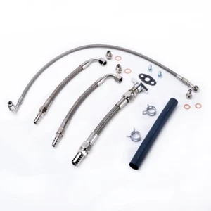 Fits Dodge Neon SRT-4 PT w/ Garrett GT3076R GT3037 GT3582R Oil & Water Line Kit - Picture 1 of 4