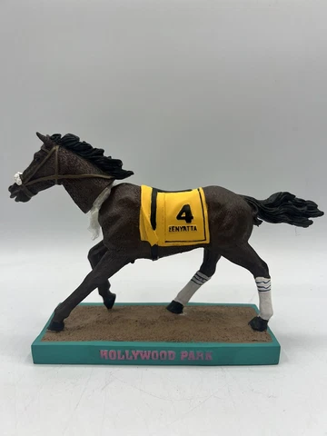HOLLYWOOD PARK ZENYATTA BOBBLEHEAD HORSE RACING FIGURE OPENED BOX Cover