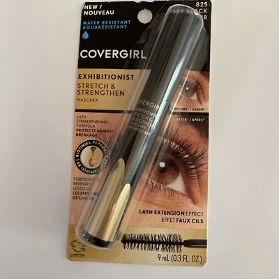Covergirl Exhibitionist Stretch & Strengthen Water-Resist Mascara Very Black 825 - Image 1 of 2