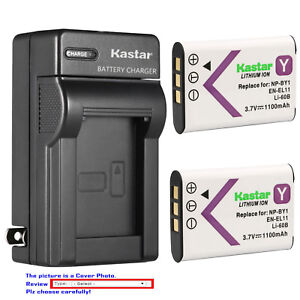 Kastar Battery AC Charger for Nikon EN-EL11 ENEL11 & COOLPIX S550 COOLPIX S560