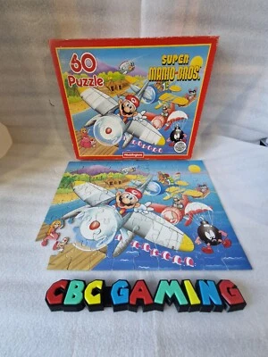 Waddingtons Super Mario Bros 60 Piece Puzzle 1991 Nintendo - Rare - Collectable - Image 1 of 4