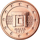 [#792897] Malta, Euro Cent, 2012, Paris, Bu, Stgl, Copper Plated Steel, Km:125