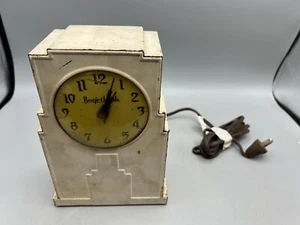 scarce BUGETKLOK - COIN OPERATED PAYMENT PLAN CLOCK, 1930'S SKYSCRAPER STYLE - Picture 1 of 17