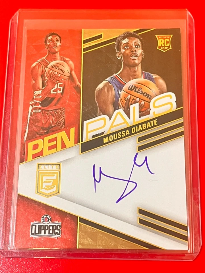 2022-23 Donruss Elite Moussa Diabate Auto /10 GOLD - Image 1 of 2