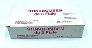 Vintage Stinkbomben Stinkbomben. Retro Neuheit Spielzeug, 31er Pack in Mutterbox #NY - Bild 1 von 3