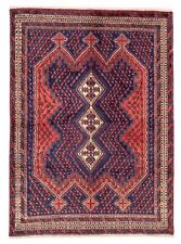 Hand-Knotted Geometric Carpet 5'7" x 7'10" Traditional Wool Area Rug