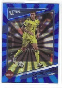 2021-22 Panini Donruss Soccer Holo Blue Laser #154 Lindelof (Schweden) - #/49 - Bild 1 von 2