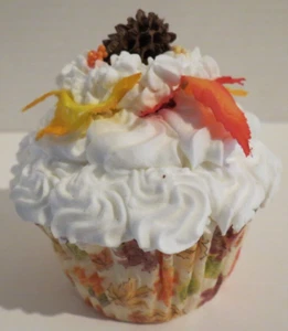 Espositore Finto Cibo Artificiale - Cupcakes a Tema Autunno/Autunno #5 - Foto 1 di 6