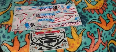 TAMIYA RAYBRIG NSX Decal Sheet Vintage  - Image 1 of 2