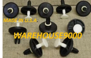 Retenedor tipo empuje 10 para parachoques trasero Auveco 20963 Chrysler: 4806334-AA, EE. UU. - Imagen 1 de 2