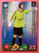 Champions League 2009/10 Goal Stopper card Giedrius Arlauskis of Unirea Urziceni