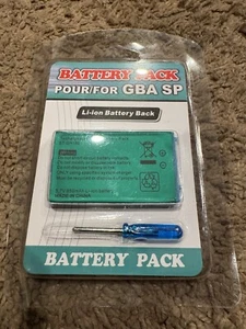 Nintendo Game Boy Advance SP Rechargeable Battery 850mAh - Picture 1 of 1