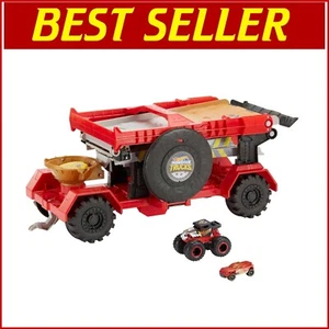Exclusive 1:64 Scale Monster Trucks Playset: Downhill Race & Transport Fun - Picture 1 of 11