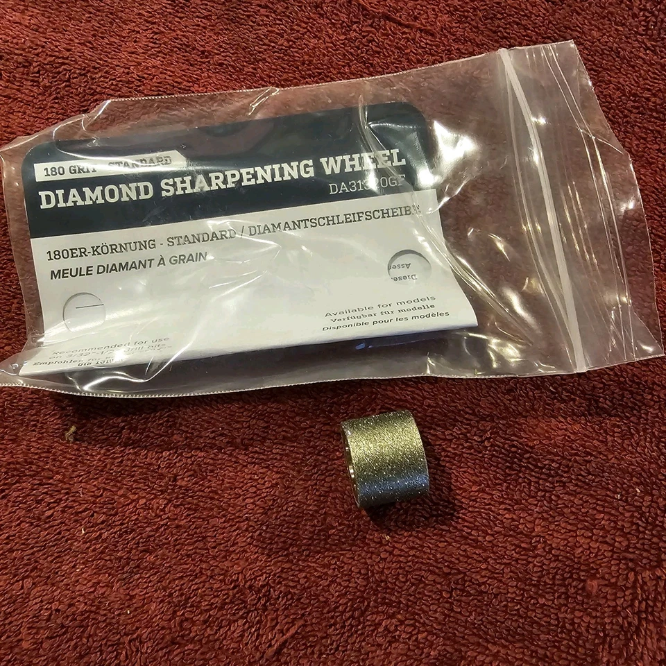 Rueda de repuesto Drill Doctor DA31320GF 180 Grit Diamond para 350X, XP, 500X y Foto 1 de 4