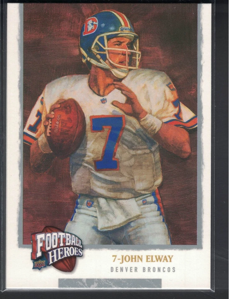 2008 Upper Deck Football Heroes - Legendary Heroes John Elway #231 Broncos - Image 1 of 1