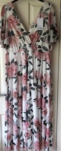 London Wedding Guest Dress Size 24 - Picture 1 of 7