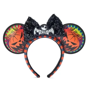 Diadema Orejas de Rey Calabaza Pesadilla Antes de Navidad Parques Disney 2025 Oreja - Imagen 1 de 3