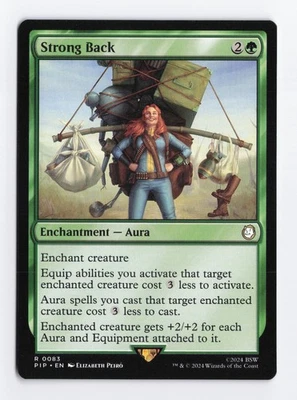 Strong Back Regular R Universes Beyond: Fallout MTG Card TCG NM - Image 1 of 2