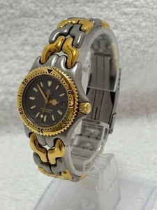Tag Heuer S95-215 Women's Watch Black Dial Operation Confirmed from Japan - Picture 1 of 8