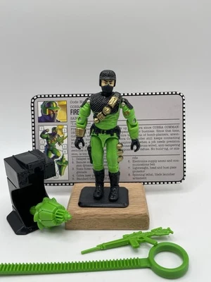 GI Joe 1993 Firefly, completo con tarjeta de archivo Foto 1 de 4