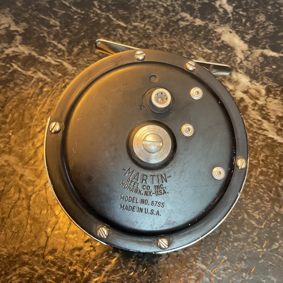 Carrete de pesca con mosca vintage - Modelo MARTIN - 67SS hecho en EE. UU. Foto 1 de 4