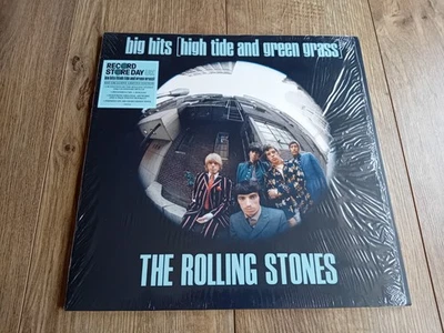 THE ROLLING STONES - BIG HITS.... 180g LP 2019 RE INSERT GREEN VINYL GATEFOLD NM - Image 1 of 4
