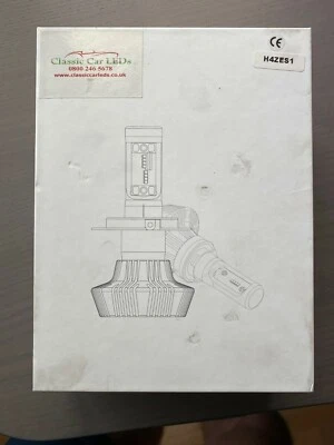 LED de coche clásico H4 se adapta a faros XKE E-tipo Jaguar LED súper brillantes Foto 1 de 4