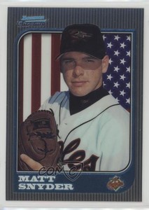 1997 Bowman Chrome International Matt Snyder #267 Rookie RC
