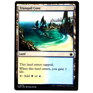 x4 Tranquil Cove Foundations Land mehrfarbig weiß blau gemeinsames Spielset M/NM - Bild 1 von 3