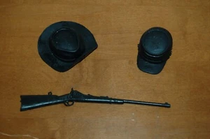 Accessori vintage anni 70 Marx Johnny West per il capitano Maddix generale Custer - Foto 1 di 2