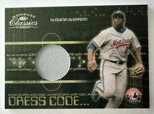 2003 Vladimir Guerrero | GAME-WORN JERSEY | #/425 | Donruss Classics Dress Code