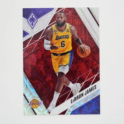 Lebron James 2022-23 Panini Chronicles Red Scope Phoenix /48 #568 - Image 1 of 2
