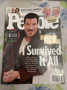 PEOPLE MAGAZINE FEBRUARY 21 2022 LIONEL RITCHIE SURVIVED IT ALL - Picture 1 of 1
