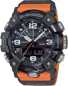 Casio G-Shock MUDMASTER GG-B100-1A9 Quad Sensor & Bluetooth Orange Men's Watch - Picture 1 of 4