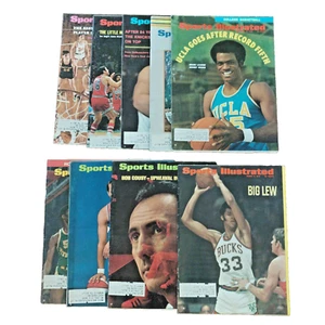 Vintage Sports Illustrated Lot of 9 1970 Basketball - Picture 1 of 7
