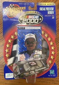 Dale Earnhardt Sr Sneak Preview Series Nascar 1/64 Car #3 With Card New Sealed - Picture 1 of 3