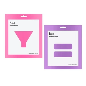 Waxness KAZ Hydrogel Intimate Hydrating and Soothing Mask & Strips Set Unisex - Picture 1 of 5
