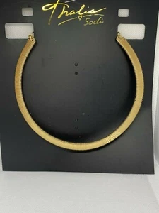 Thalia Sodi Gold-Tone Omega Chain Collar Necklace - Bild 1 von 1