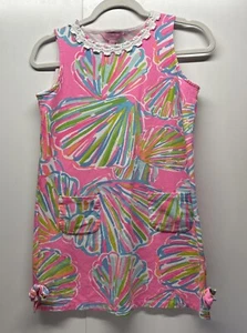 Lilly Pulitzer Mommy & Me Collection Seashell Beach Dress Girls Size XL (10/12) - Picture 1 of 5