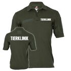 Tactical Polo Tierklinik Praxis Klinik Tier Dr Med Bekleidung Shirt#38669